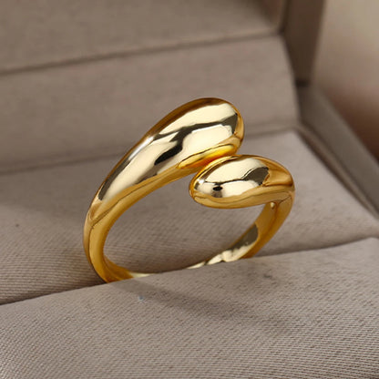 Hollow Wide Open Ring Female  
