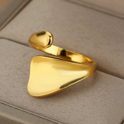  Hollow Wide Open Ring Female  